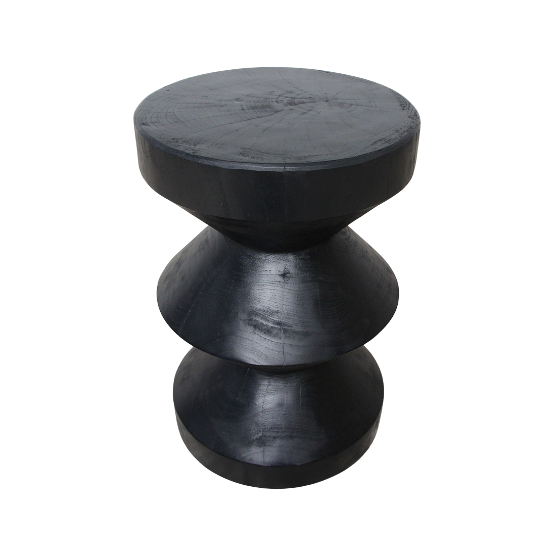 Tavolino laterale Forma Rizo nero Raw Materials