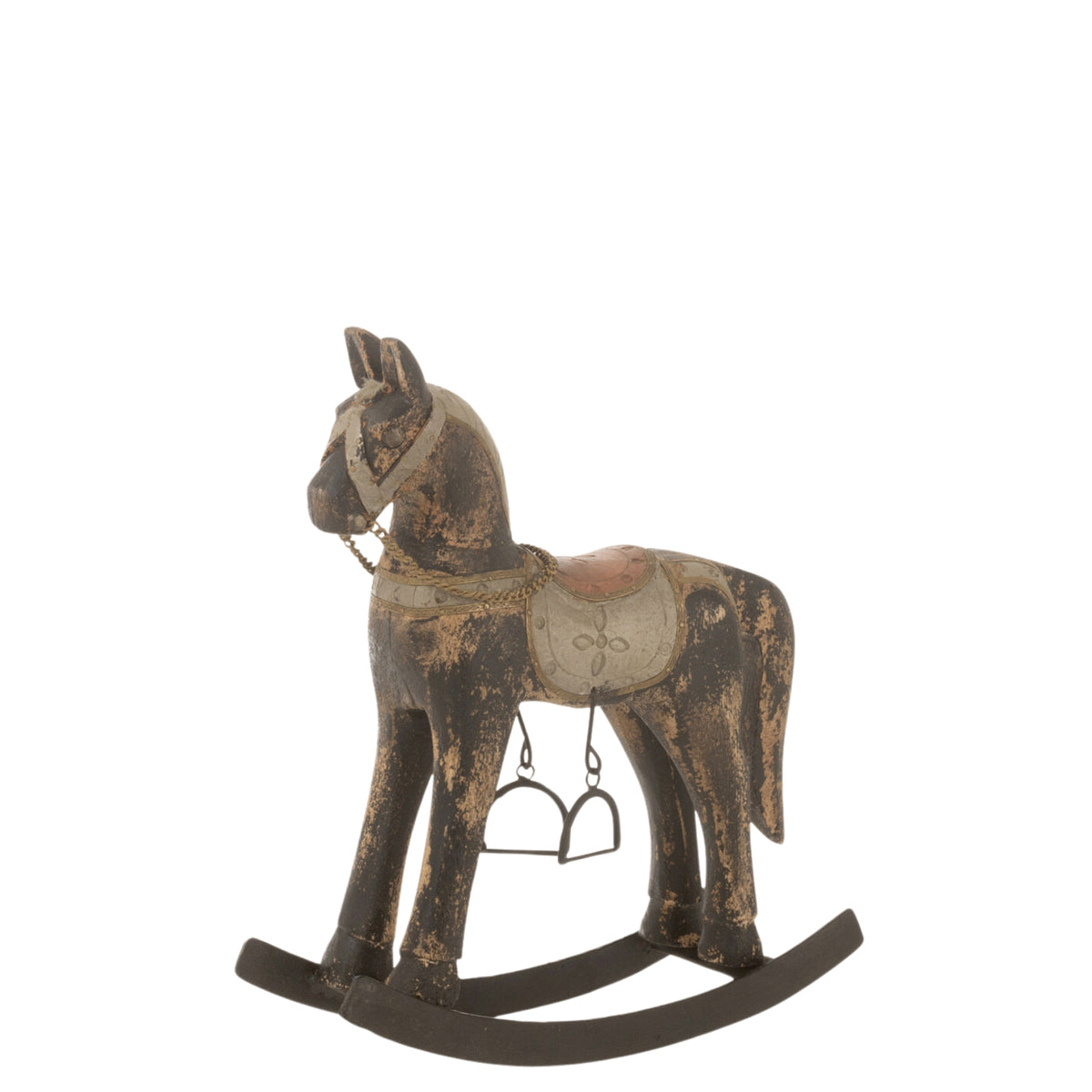 Cavallo a dondolo Topo Legno di mango Mix Piccolo J-Line