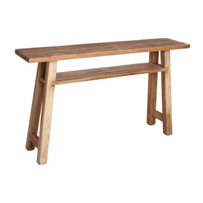 Farmwood tavolo da parete/tavolino grande - legno riciclato FSC