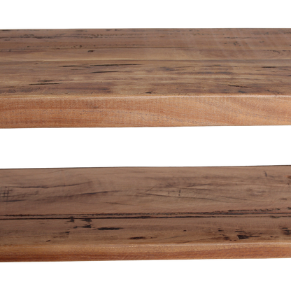 Farmwood tavolo da parete/tavolino grande - legno riciclato FSC