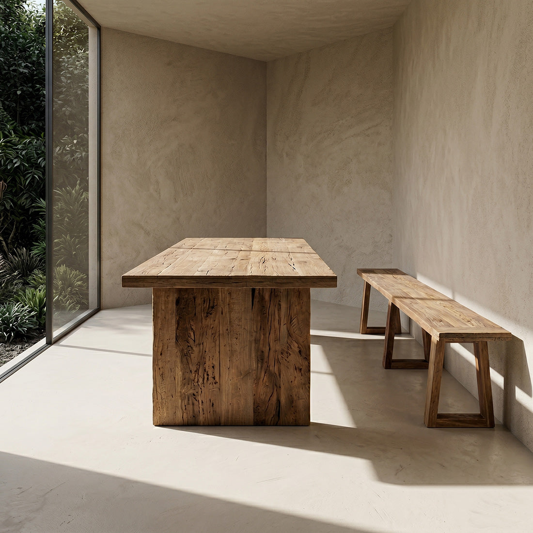 Tavolo da pranzo Farmwood Waterfall - 240cm Raw Materials