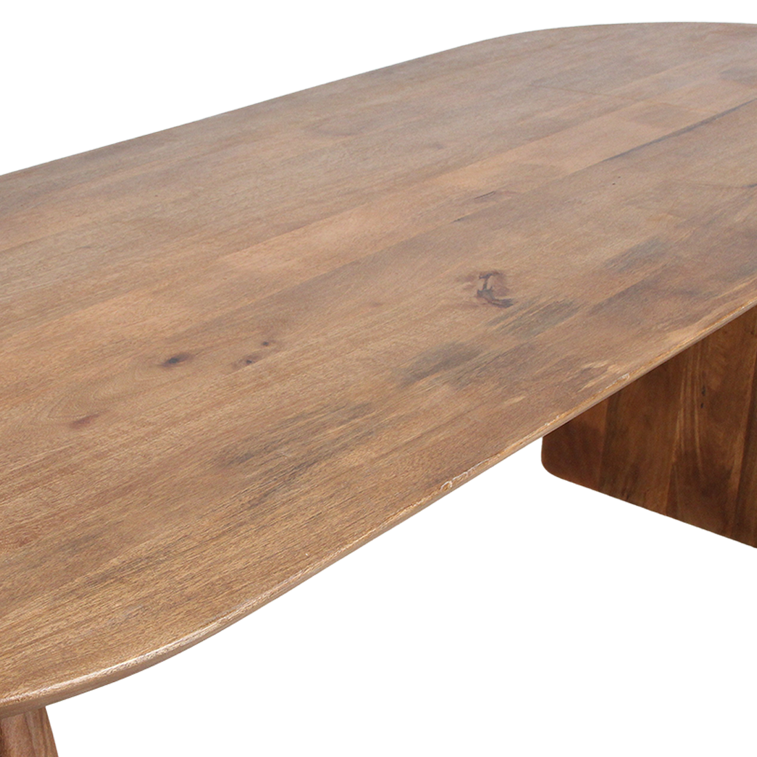 Tavolo da pranzo Bullnose Mix Marrone 200cm Raw Materials