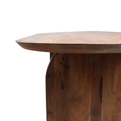 Tavolo da pranzo Bullnose Marrone Chiaro 240cm Raw Materials