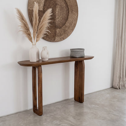 Tavolo Consolle Bullnose Marrone Raw Materials