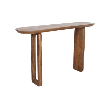 Tavolo Consolle Bullnose Marrone Raw Materials