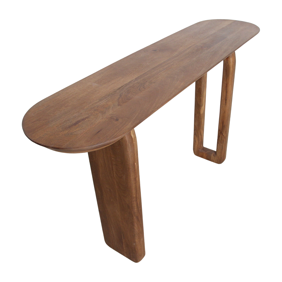 Tavolo Consolle Bullnose Marrone Raw Materials