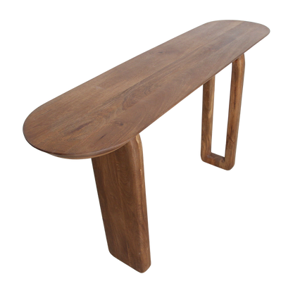 Tavolo Consolle Bullnose Marrone Raw Materials