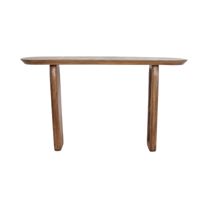 Tavolo Consolle Bullnose Marrone Raw Materials