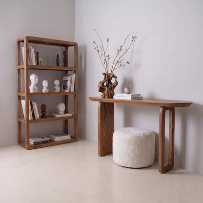 Tavolo Consolle Bullnose Marrone Raw Materials