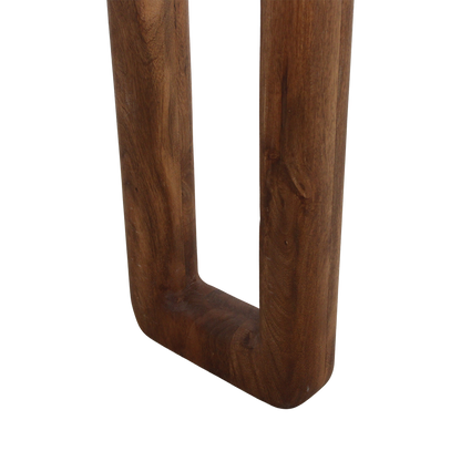 Tavolo Consolle Bullnose Marrone Raw Materials