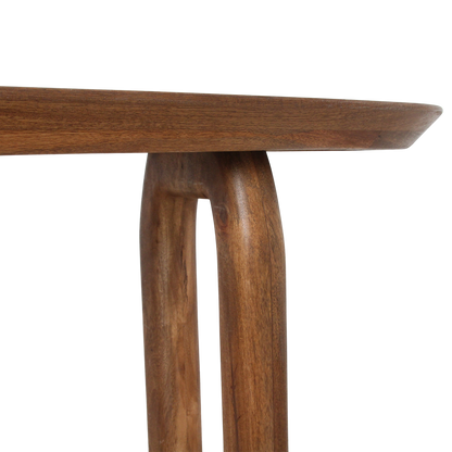 Tavolo Consolle Bullnose Marrone Raw Materials