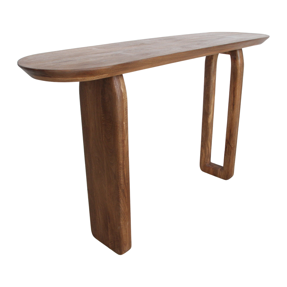 Tavolo Consolle Bullnose Marrone Raw Materials