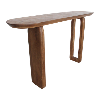Tavolo Consolle Bullnose Marrone Raw Materials