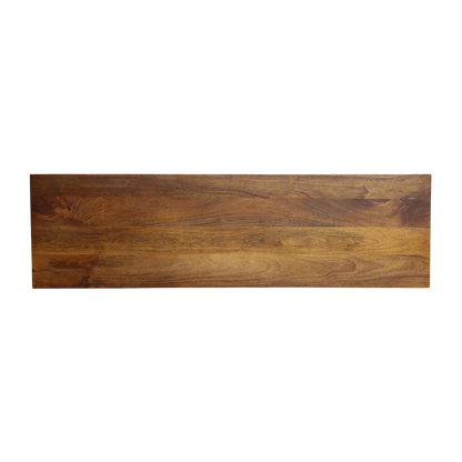 Tavolino laterale Bullnose Smussato Legno di mango Materie prime