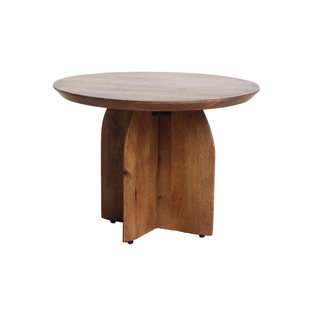 Tavolino laterale bullnose 55 cm Raw Materials