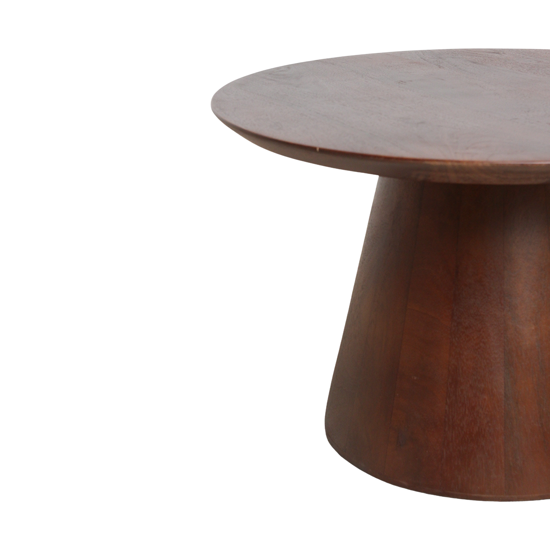 Tavolino Bullnose Cone 55cm Raw Materials