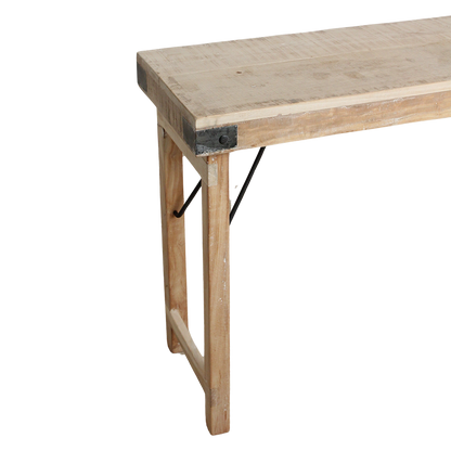 Consolle Pieghevole Limewash  Materie Prime