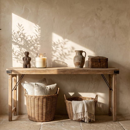 Consolle Pieghevole Limewash  Materie Prime