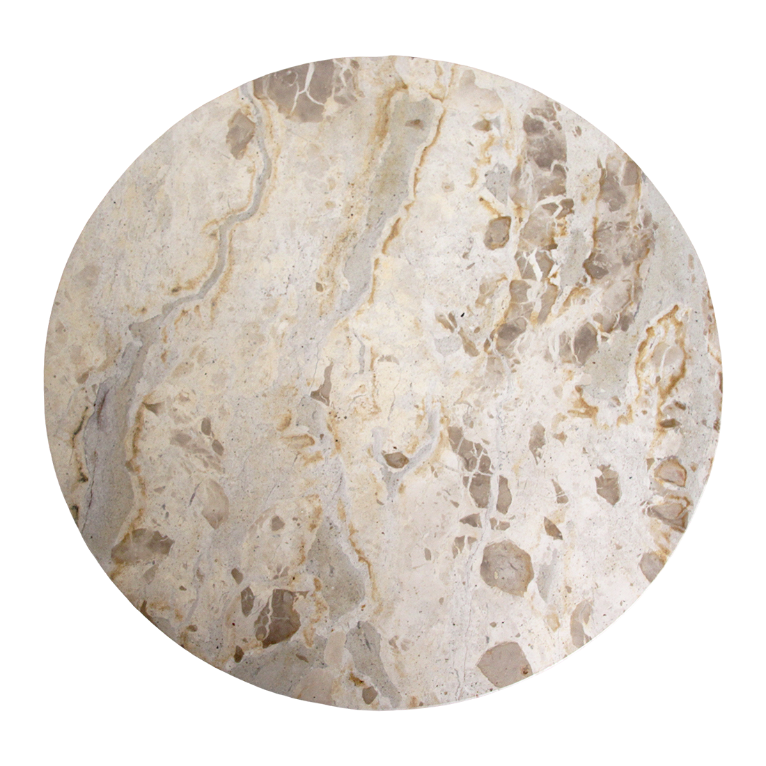 Tavolino in marmo Crema - 50x50x50 cm Raw Materials