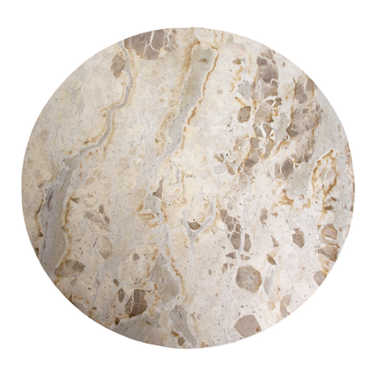 Tavolino in marmo Crema - 50x50x50 cm Raw Materials