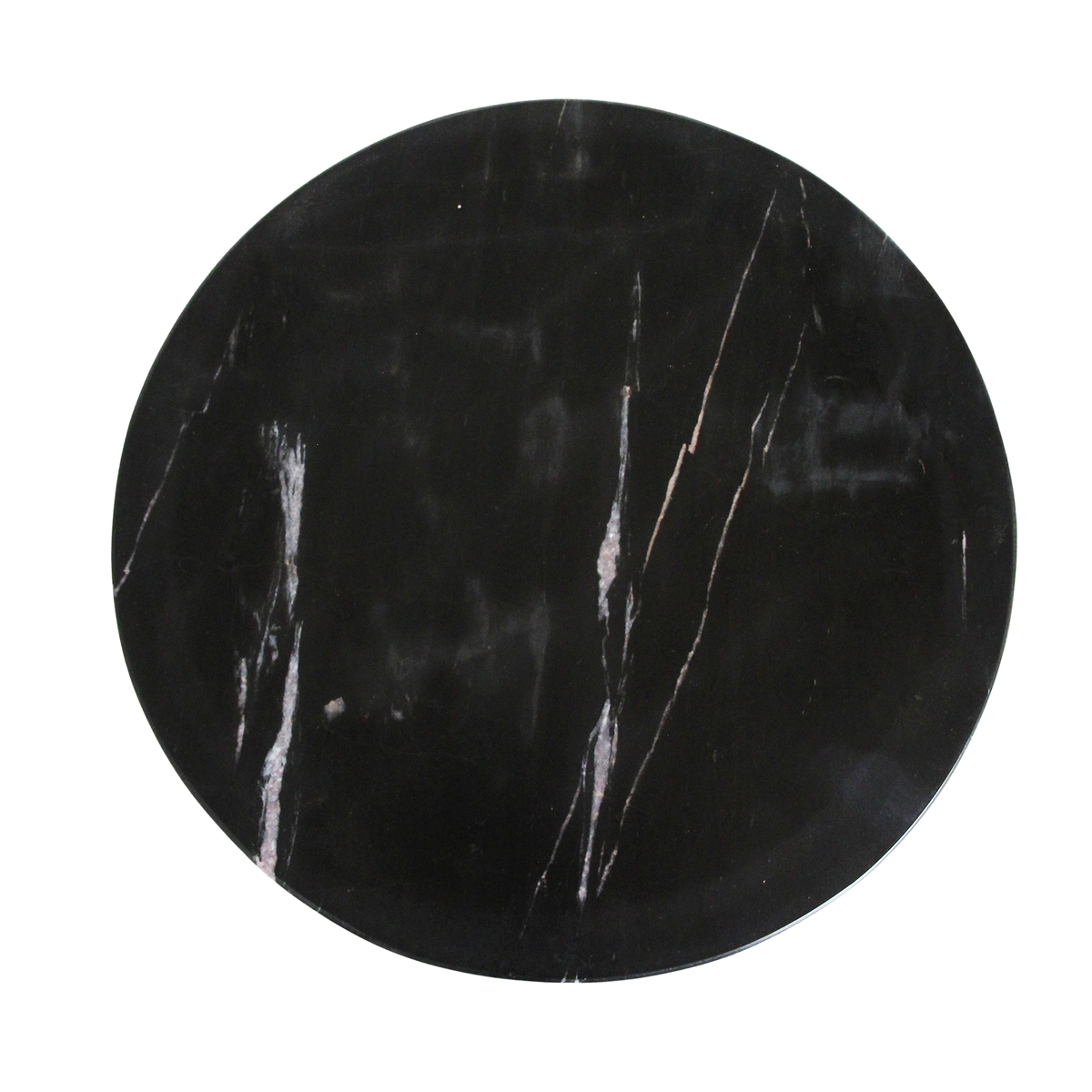 Tavolino Sabah Marmo Nero Ø40x50cm Raw Materials