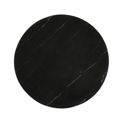Tavolino rotondo Langkawi Marmo Nero Raw Materials