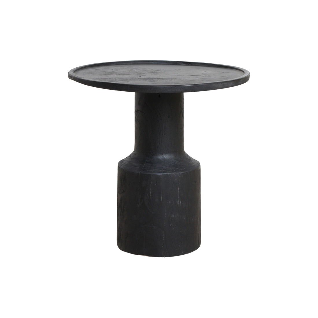 Tavolino Nero Midnight Raw Materials