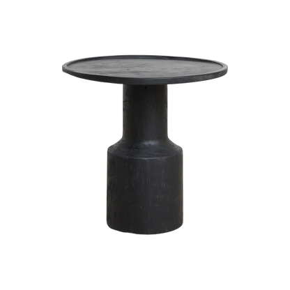 Tavolino Nero Midnight Raw Materials