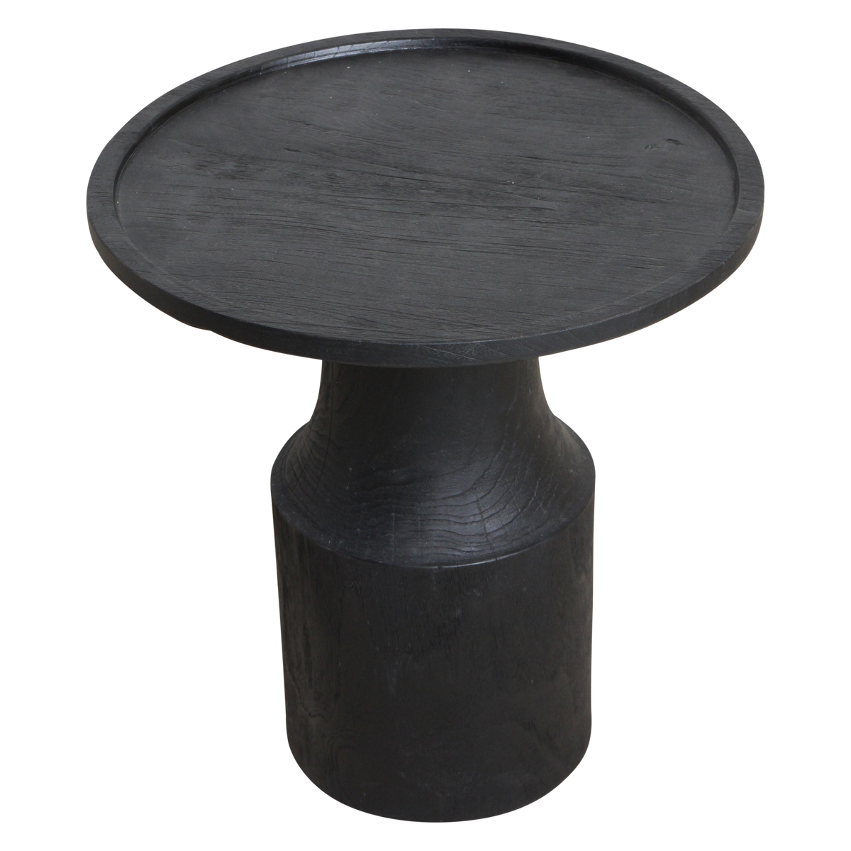Tavolino Nero Midnight Raw Materials