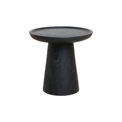 Tavolino Nero Dusk Raw Materials