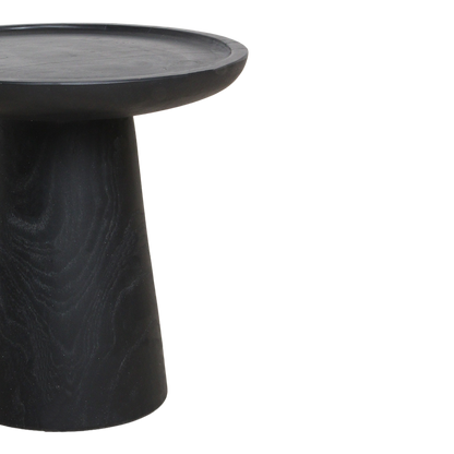 Tavolino Nero Dusk Raw Materials