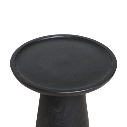 Tavolino Nero Dusk Raw Materials