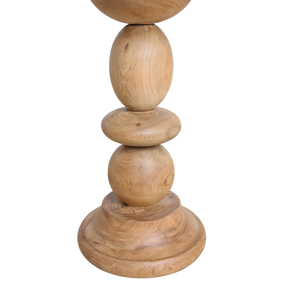 Tavolo da bistrot per esterni Tao in teak Ø69 cm Raw Materials