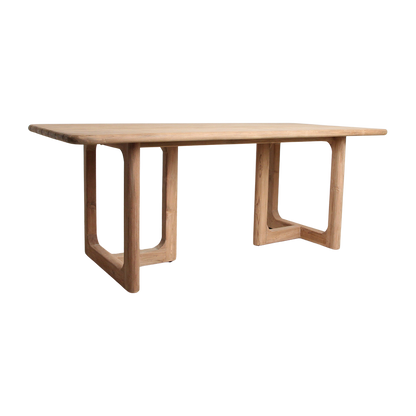 Tavolo da giardino in teak Primavera 200 cm Raw Materials
