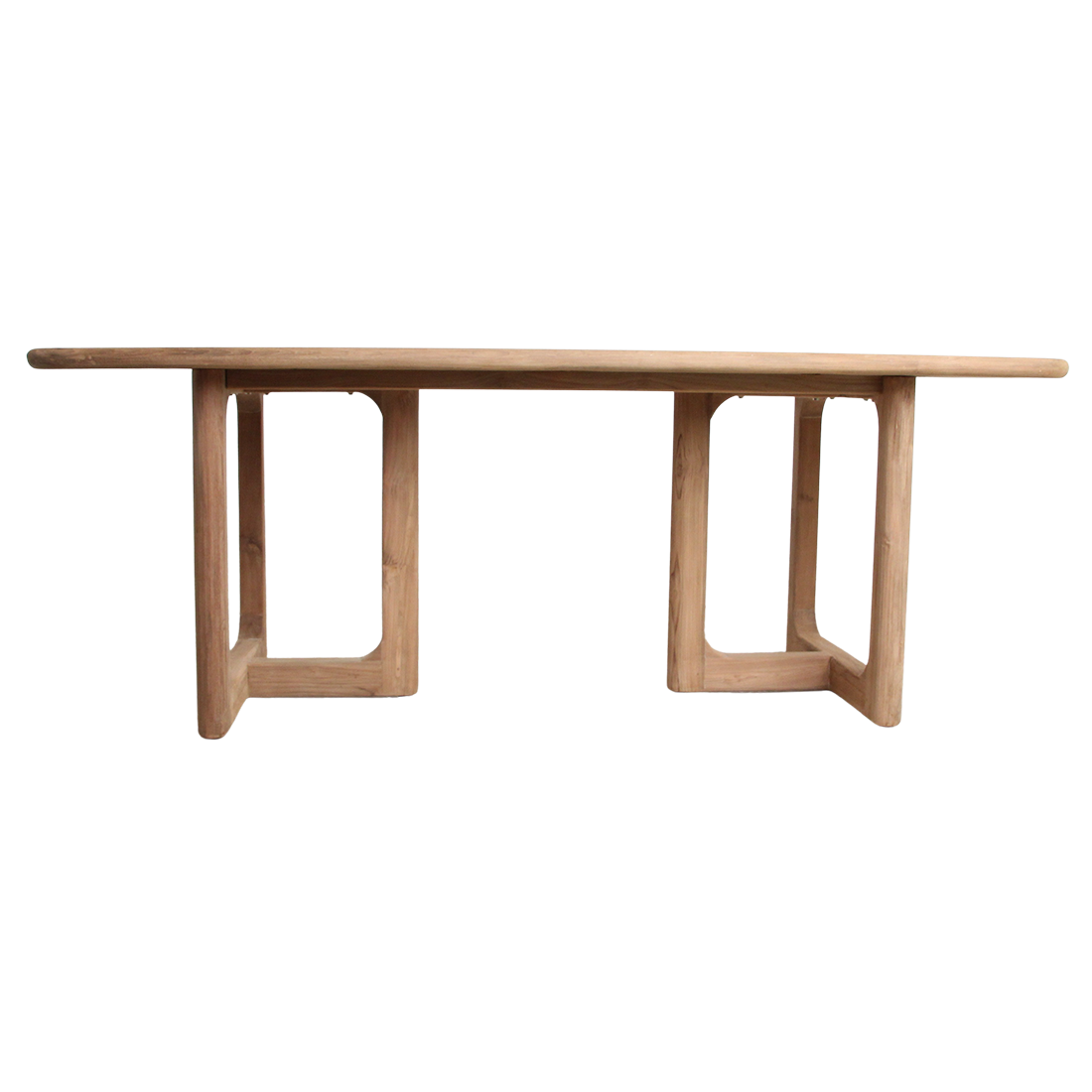 Tavolo da giardino in teak Primavera 200 cm Raw Materials