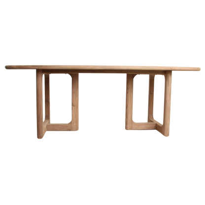 Tavolo da giardino in teak Primavera 200 cm Raw Materials