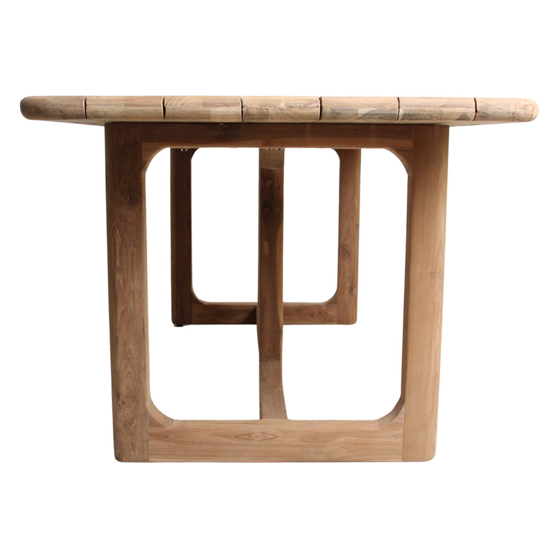 Tavolo da giardino in teak Primavera 200 cm Raw Materials
