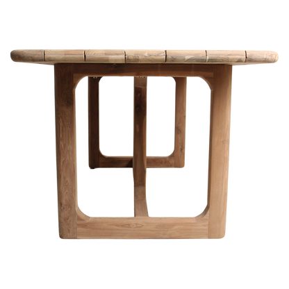Tavolo da giardino in teak Primavera 200 cm Raw Materials