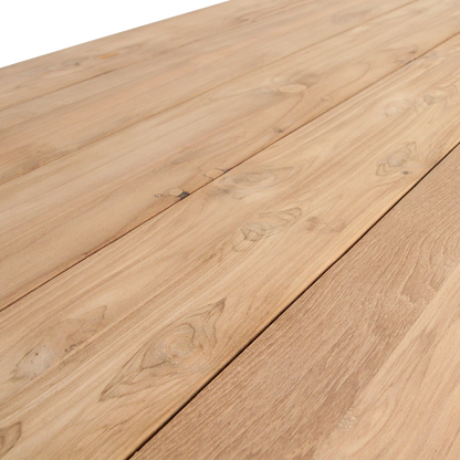Tavolo da giardino in teak Primavera 200 cm Raw Materials