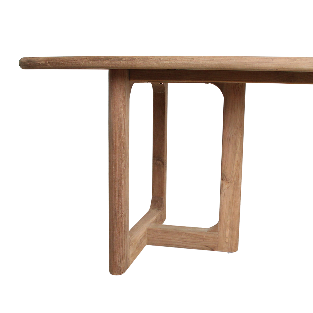 Tavolo da giardino in teak Primavera 200 cm Raw Materials