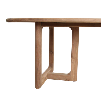 Tavolo da giardino in teak Primavera 200 cm Raw Materials