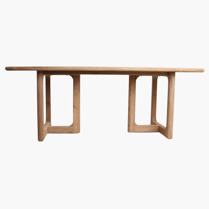 Tavolo da giardino in teak Primavera 240 cm Raw Materials