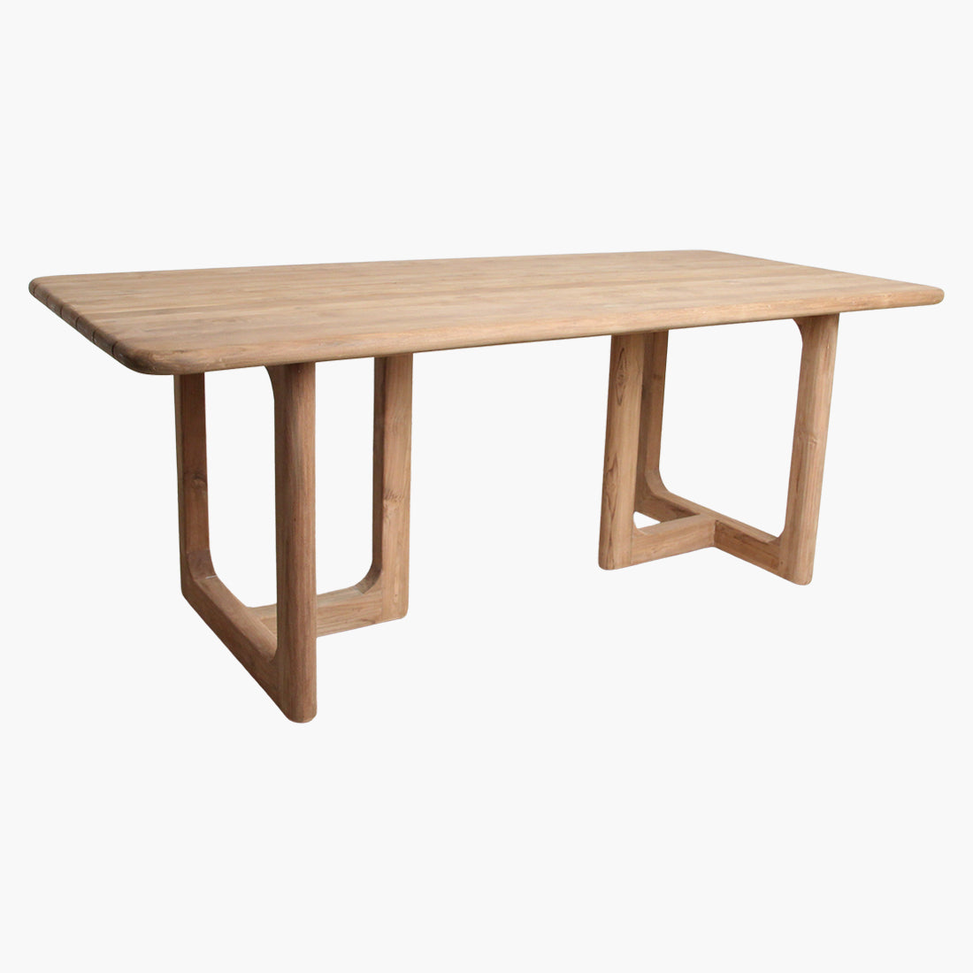 Tavolo da giardino in teak Primavera 240 cm Raw Materials
