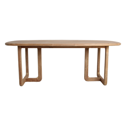 Tavolo da pranzo Invierno in teak 240 cm Raw Materials