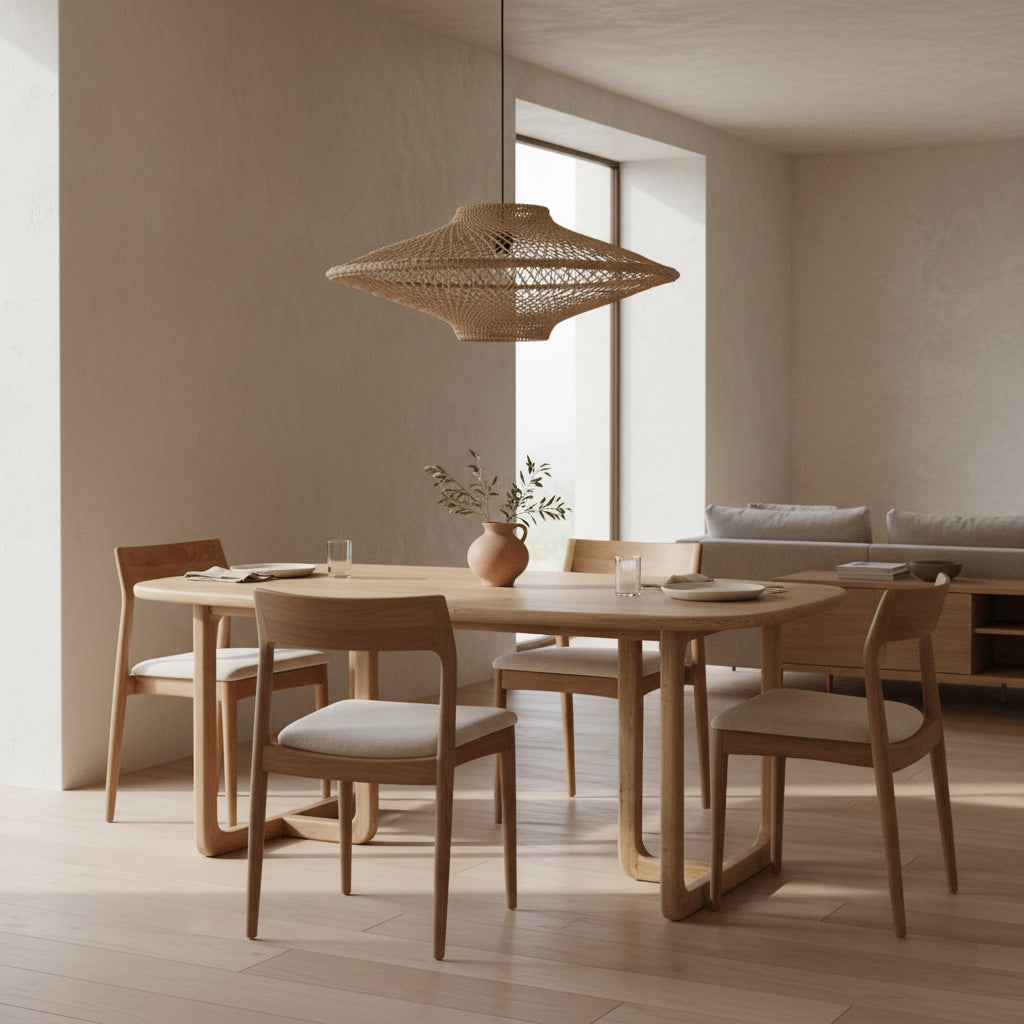 Tavolo da pranzo Invierno in teak 240 cm Raw Materials