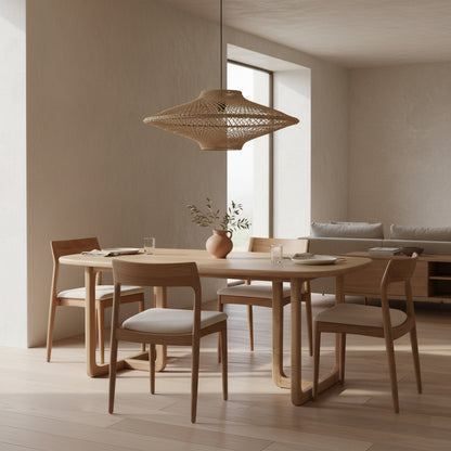 Tavolo da pranzo Invierno in teak 240 cm Raw Materials