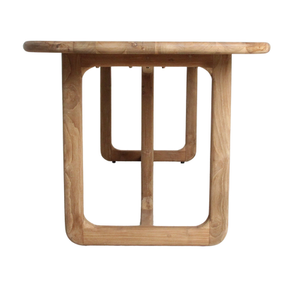 Tavolo da pranzo Invierno in teak 240 cm Raw Materials