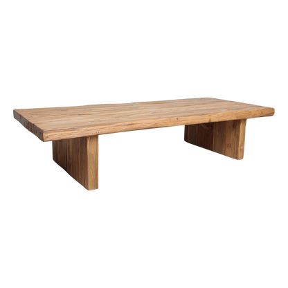 Tavolino da salotto rettangolare in teak FSC da materie prime riciclate