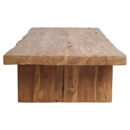 Tavolino da salotto rettangolare in teak FSC da materie prime riciclate
