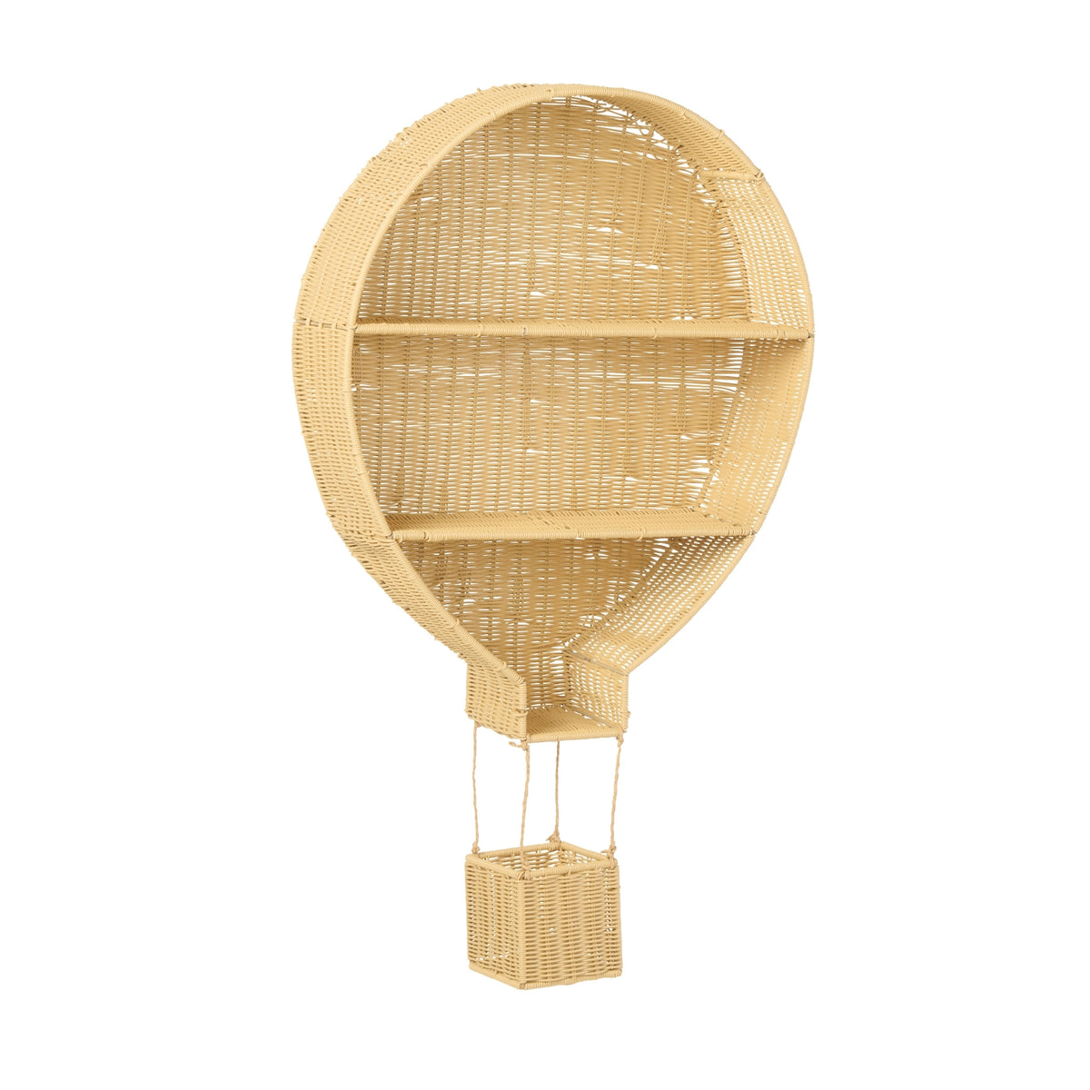 Scaffale da parete Mongolfiera Plastica Naturale J-Line